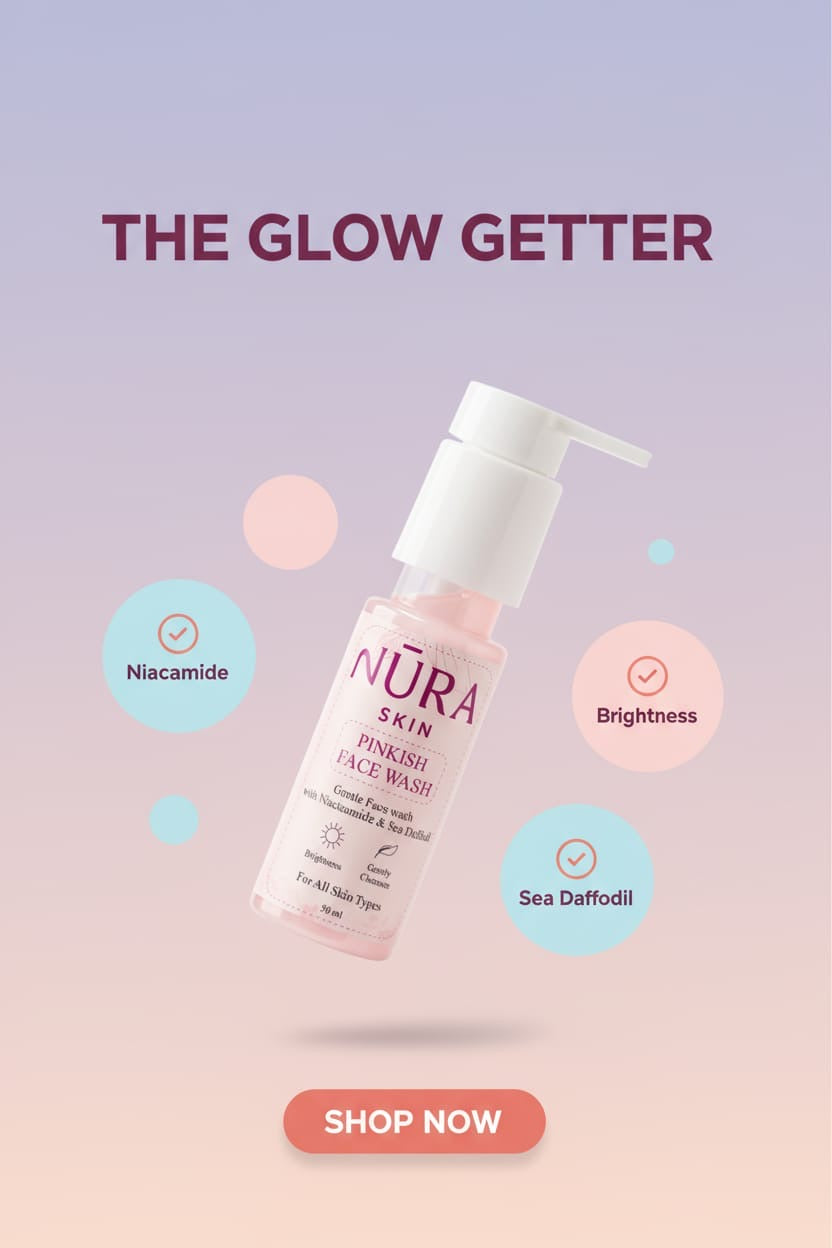 Nura face wash