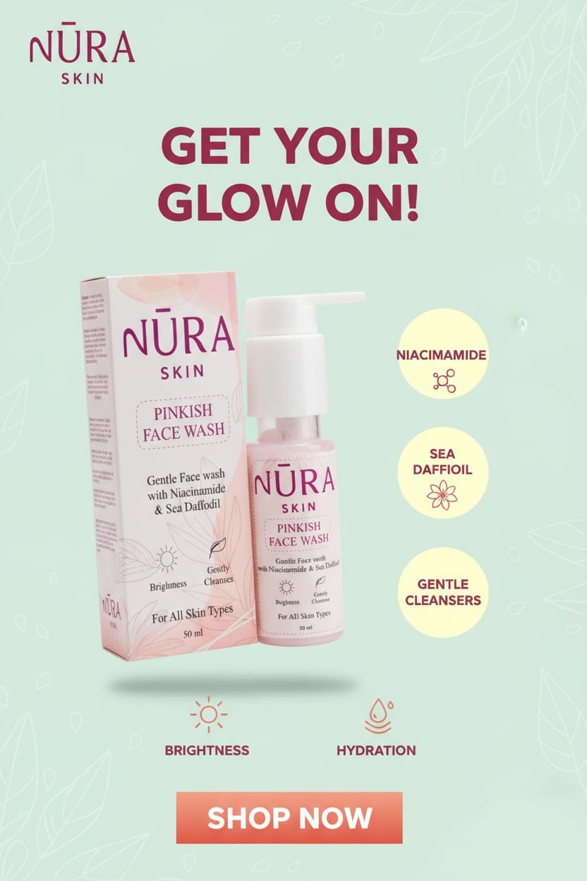 Nura face wash